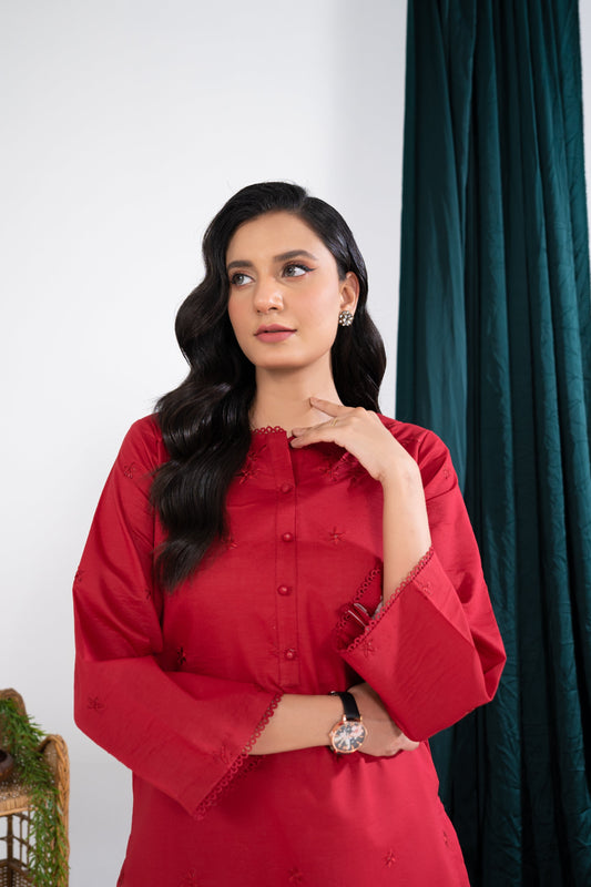 Lawn Embroidered 2PC Dress - LR9