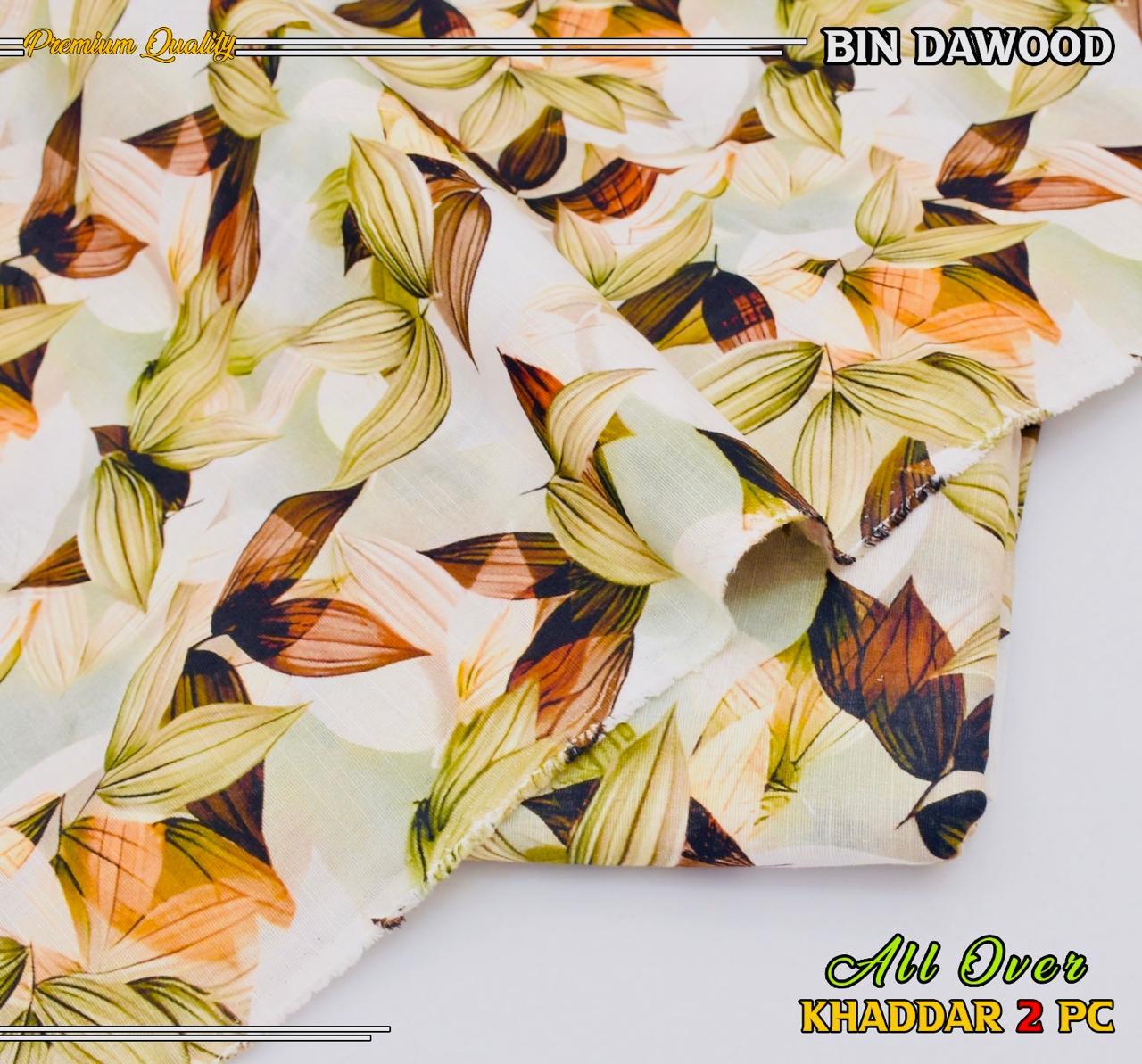 Bin Dawood Printed Khaddar 2PC Suit – Shirt & Trouser code:106