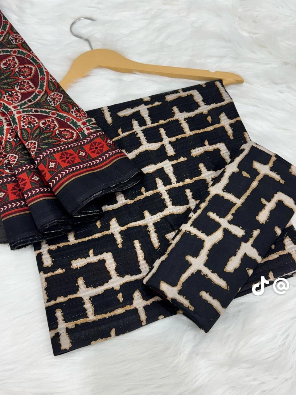 BONANZA LAWN PRINTED 3 PCS T610