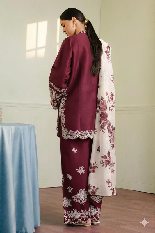 COCO PURE LAWN 3PC EMBROIDERED