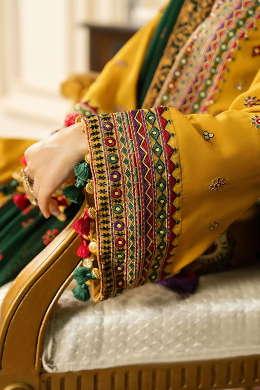 Husain rehar 3 pc embroidered Lawn