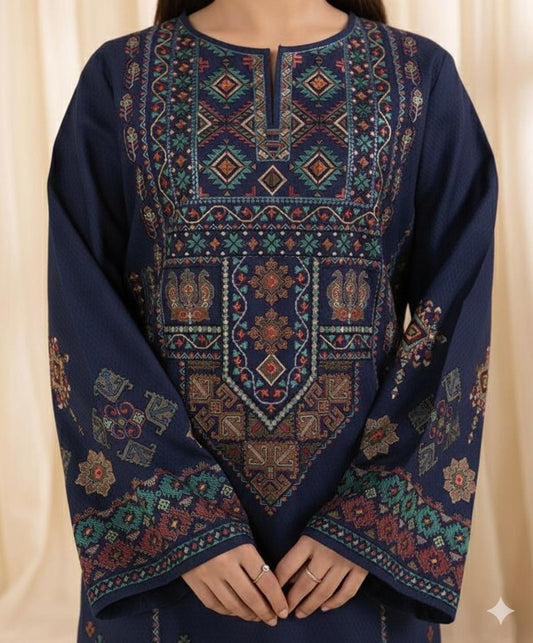 KYSERIA PURE LAWN 3PC EMBROIDERED