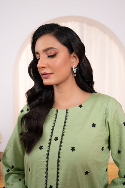 Lawn Embroidered 2PC Dress - LR6