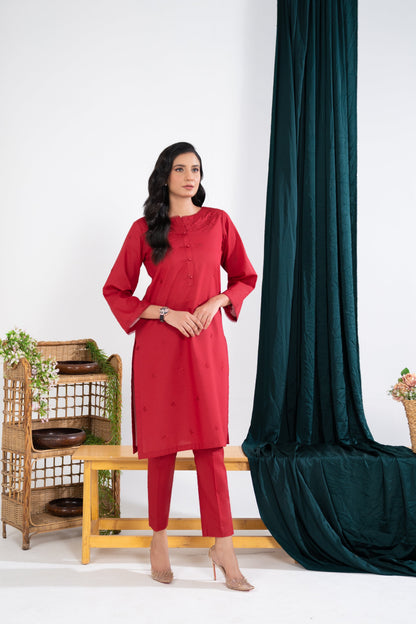 Lawn Embroidered 2PC Dress - LR9