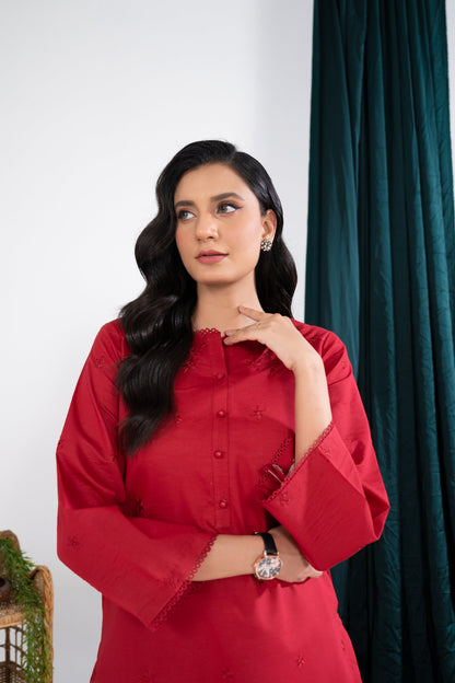 Lawn Embroidered 2PC Dress - LR9