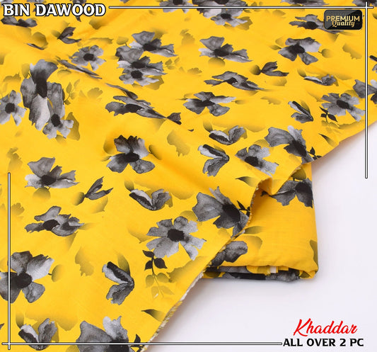 Bin Dawood Printed Khaddar 2PC Suit – Shirt & Trouser code:139