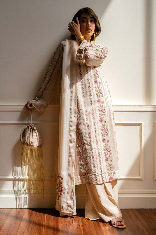 Bareeze 5086 Pure Dhanak Embroidered 3PC Winter Suit with Embroidered Shawl (UNSTITCHED)