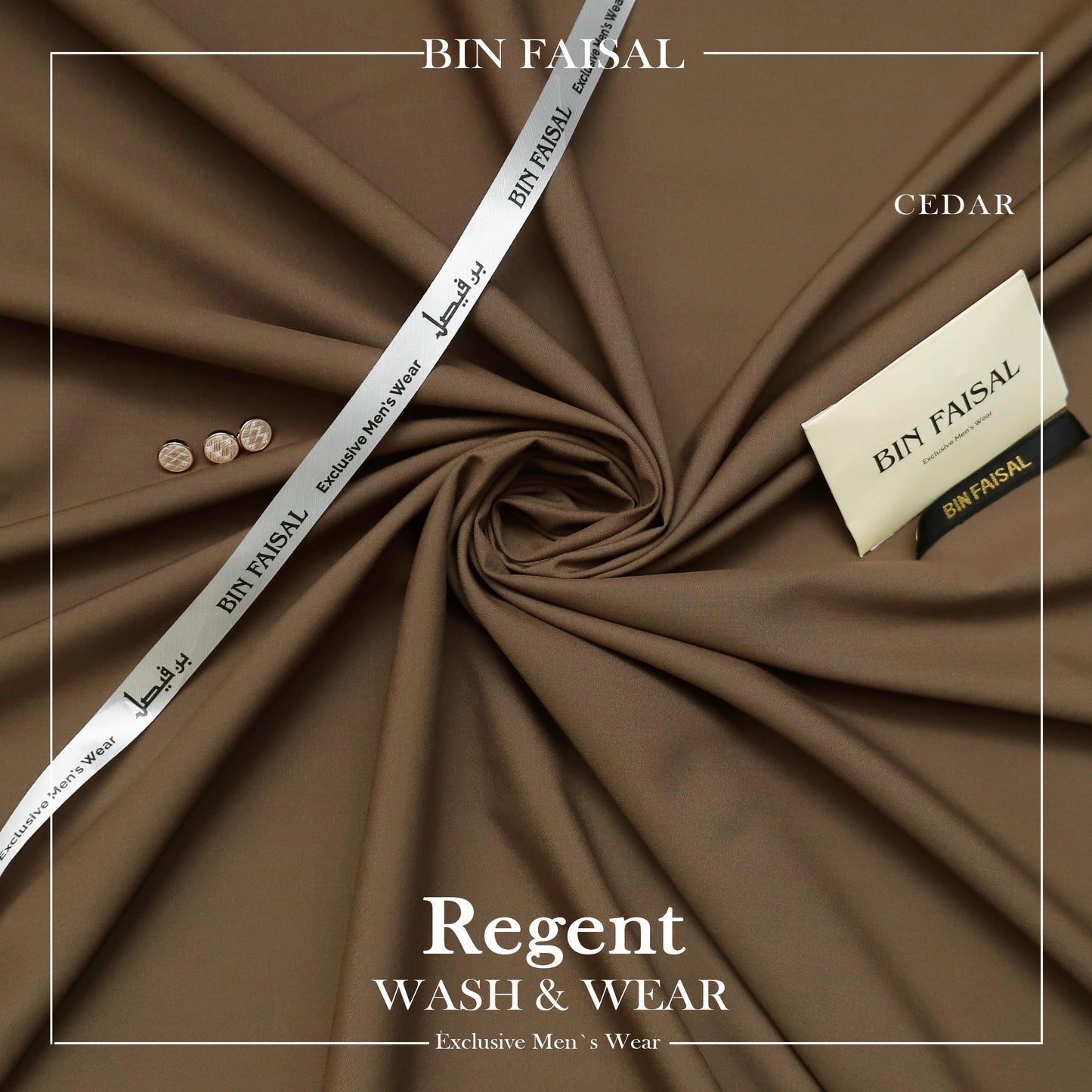 BIN FAISAL Luxury Regent Wash & Wear C108