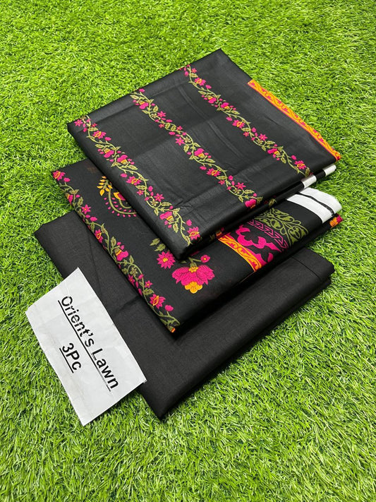 BONANZA LAWN PRINTED 3 PCS T615