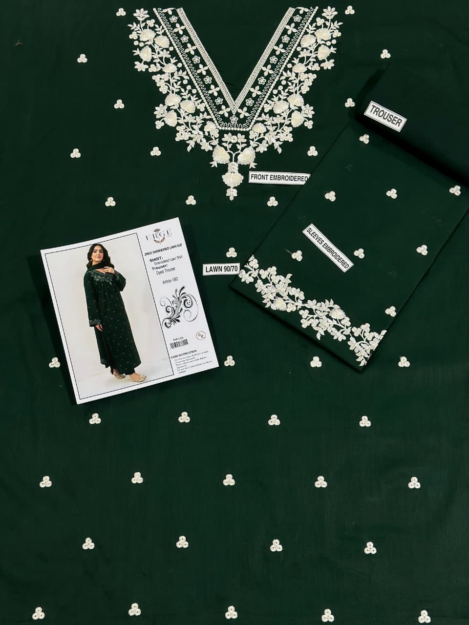 URGE PURE LAWN 2PC EMBROIDERED