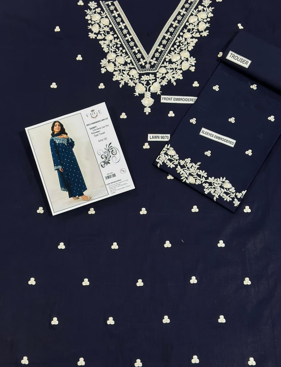 URGE PURE LAWN 2PC EMBROIDERED