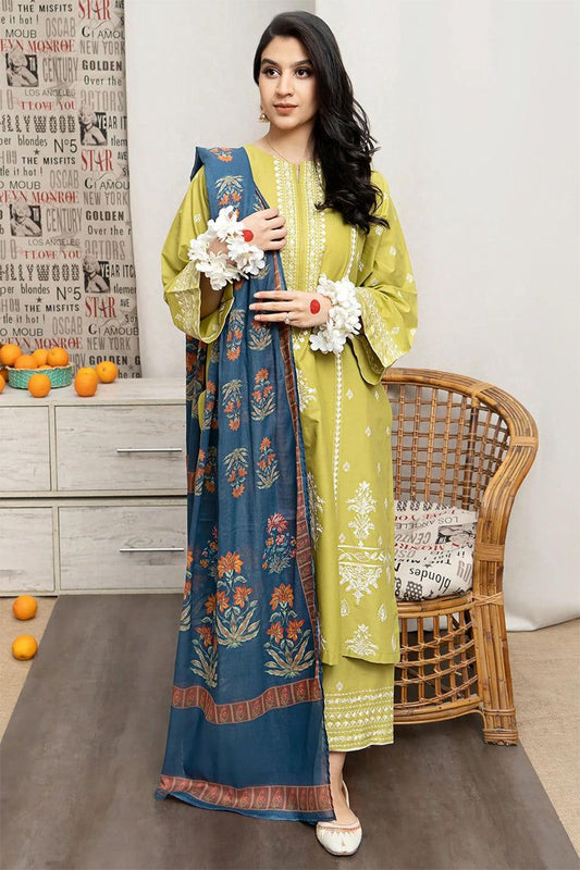 URGE PURE LAWN 3PC EMBROIDERED