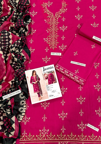 URGE PURE LAWN 3PC EMBROIDERED