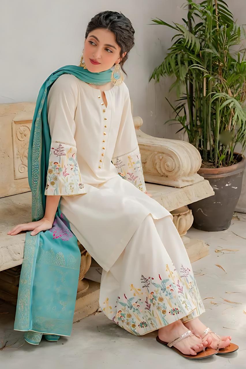 URGE PURE LAWN 3PC EMBROIDERED
