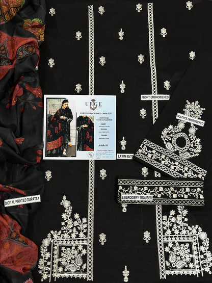 URGE PURE LAWN 3PC EMBROIDERED