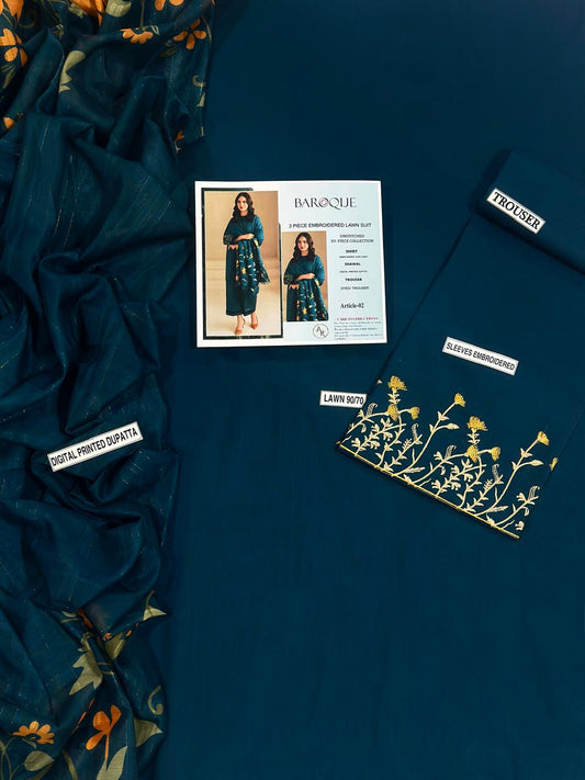 URGE PURE LAWN 3PC EMBROIDERED