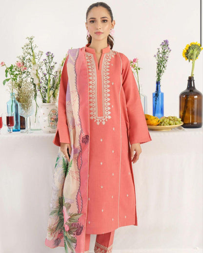 URGE PURE LAWN 3PC EMBROIDERED