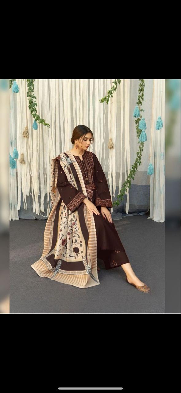 URGE PURE LAWN 3PC EMBROIDERED