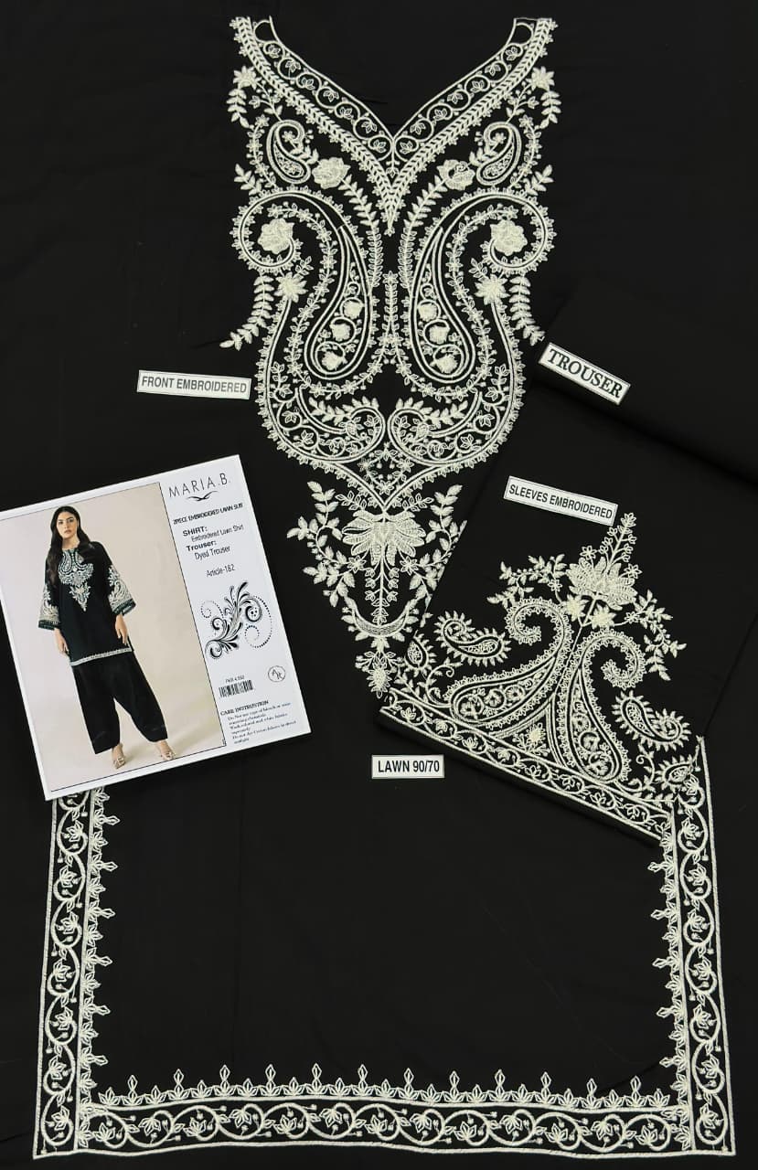 Maria B 2 pc embroidered lawn