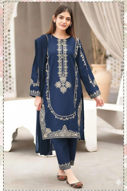 Aisling 2 pc embroidered lawn