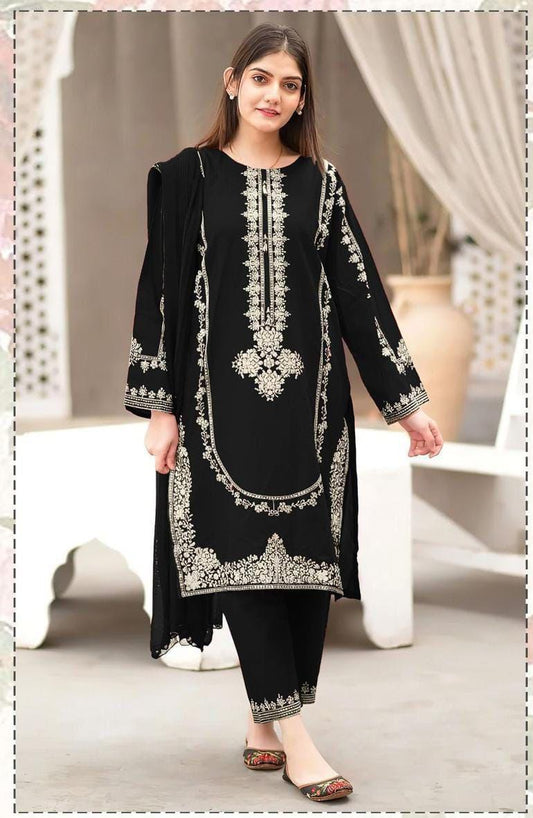 Aisling 2 pc embroidered lawn
