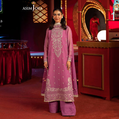 Asim jofa 3 pc embroidered Lawn