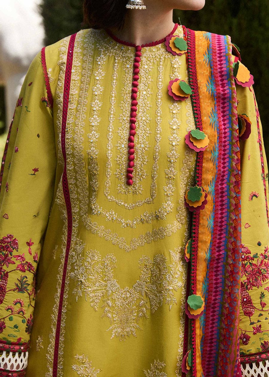 Husain rehar 3 pc embroidered Lawn