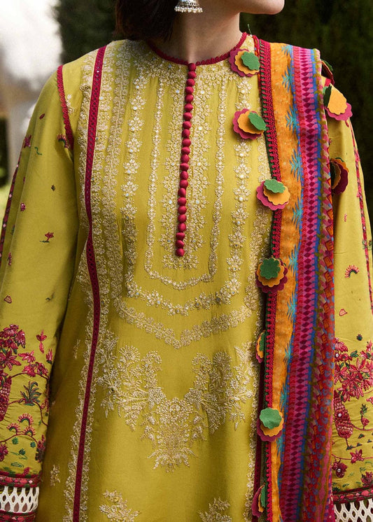 Husain rehar 3 pc embroidered Lawn