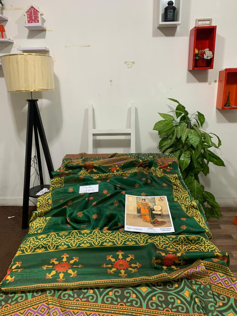 Husain rehar 3 pc embroidered Lawn