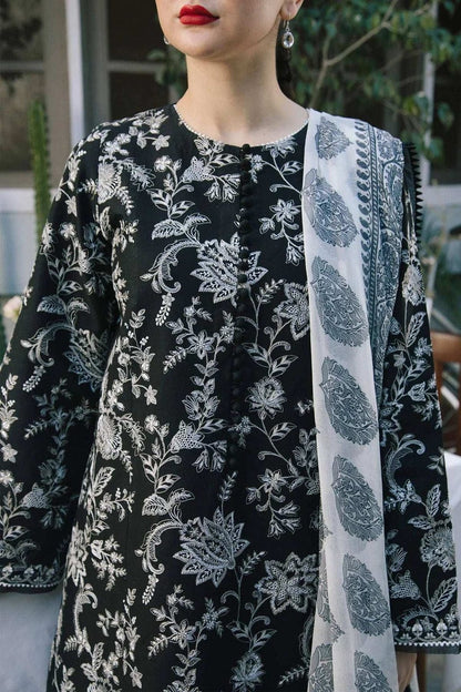 Zahra shah 3 pc embroidered Lawn