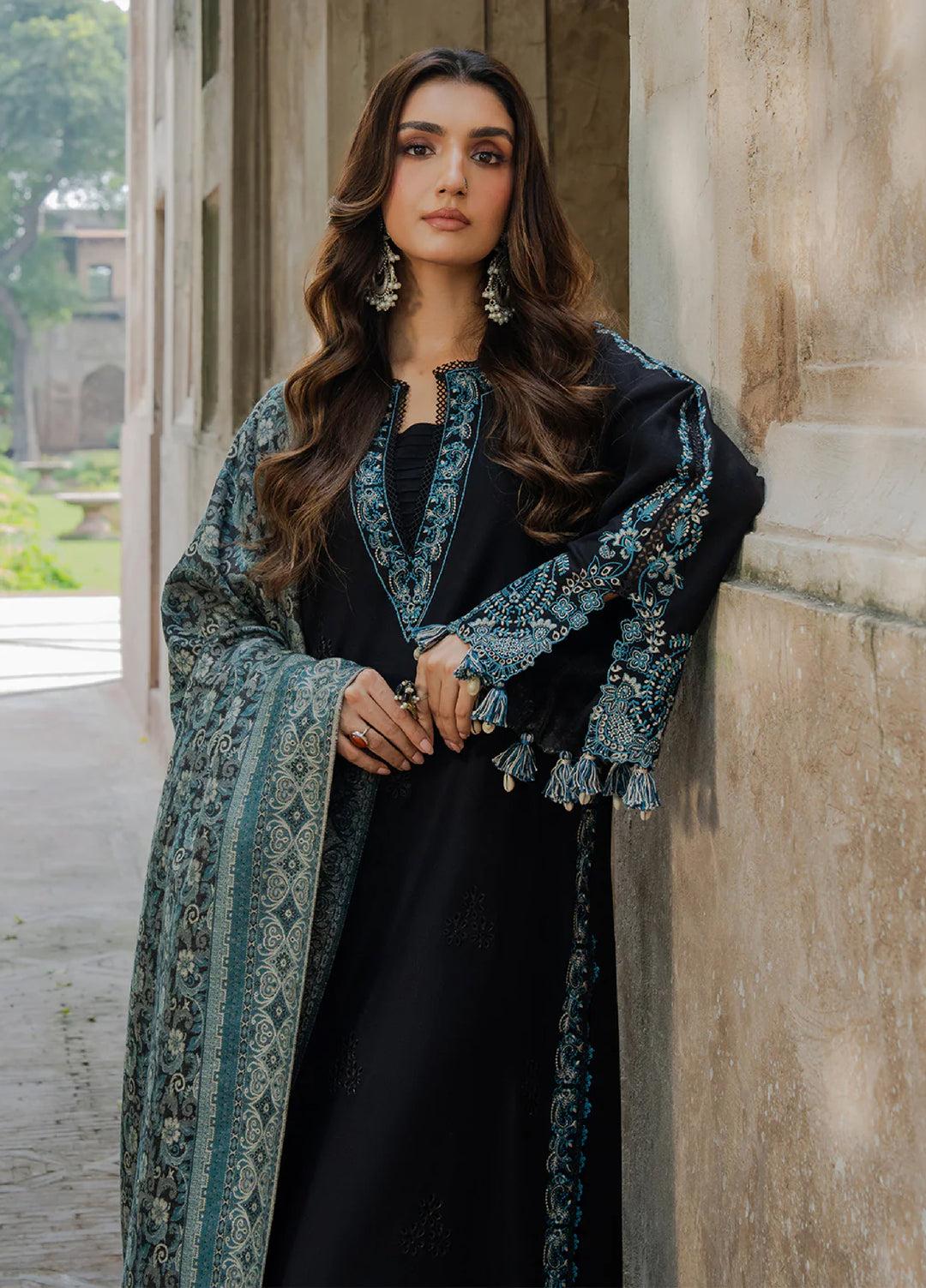 IZEL PURE LAWN 3PC EMBROIDERED
